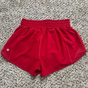 Lululemon Hotty Hot Running Shorts